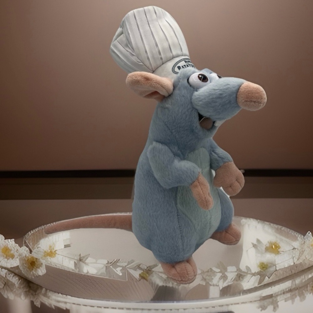 Disney Parks Store Ratatouille Chef Remy 12" Plush Talking Plush English/French